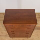 Commode en teck du milieu du siècle, Danemark, années 1960