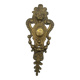 Brass lion head. Furniture decoration, leftover knocker or large nail cover?