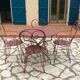 Salon de jardin fer forgé