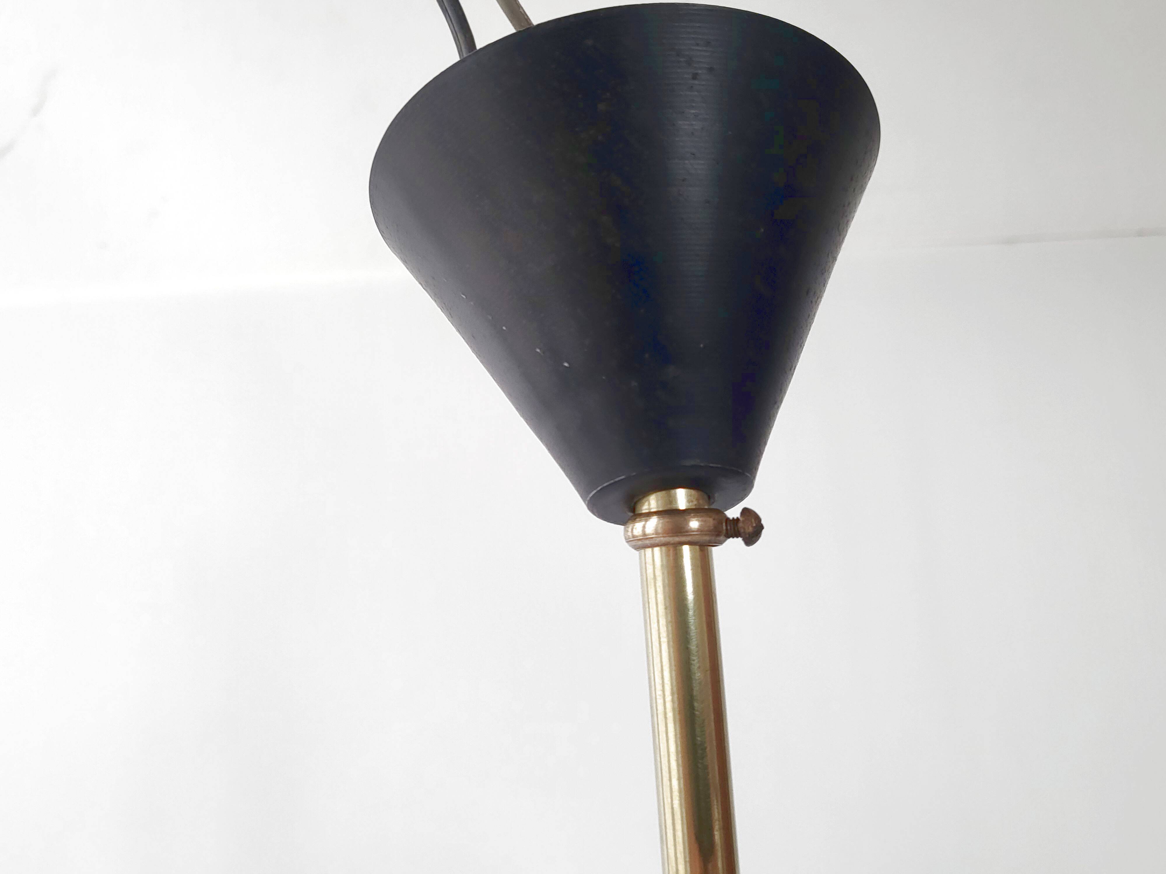 Vintage Arlus pendant light 1950