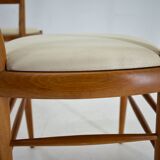 1970s set of 4 dining chairs by Drevotvar, Czechoslovakia
