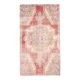 Red and beige wool turkish rug 198x112cm