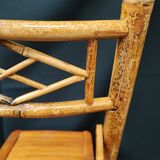 Folding bamboo chair for children