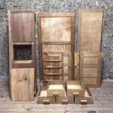 Buffet Very René Gabriel - Raw Oak - Reconstruction Furniture - Year
