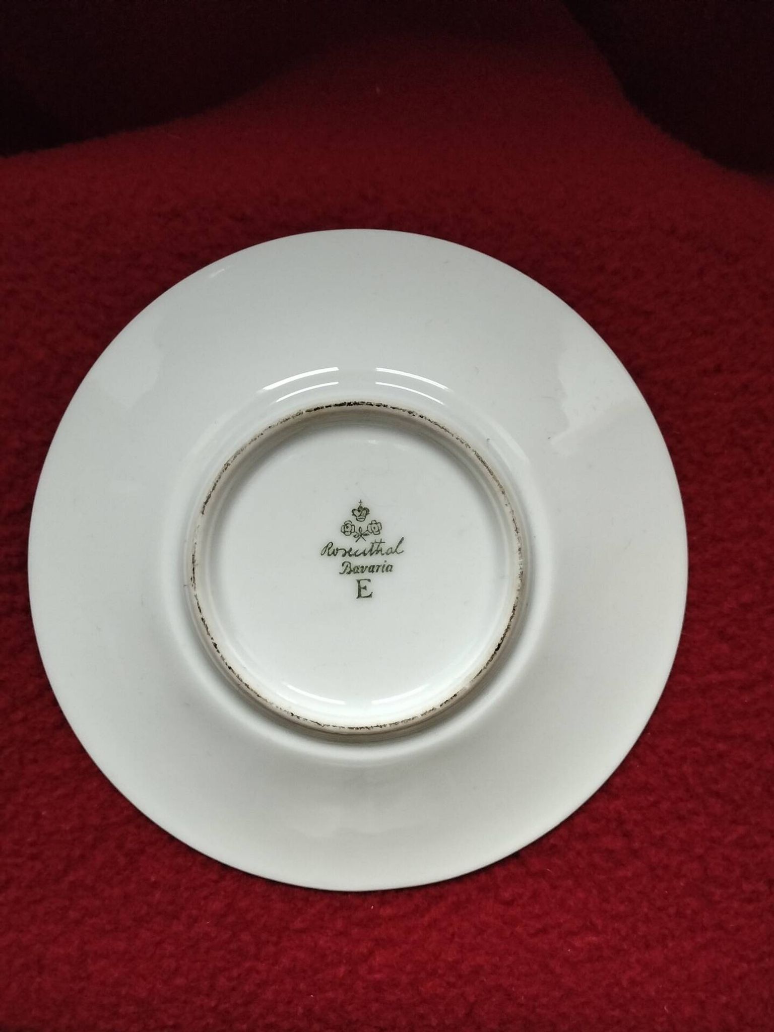 Coffee cup and its saucer Rosenthal