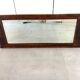 Large vintage mirror 40s oak frame 103x42cm