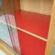 Sideboard 1960 diamond marquetry and showcase 180x45