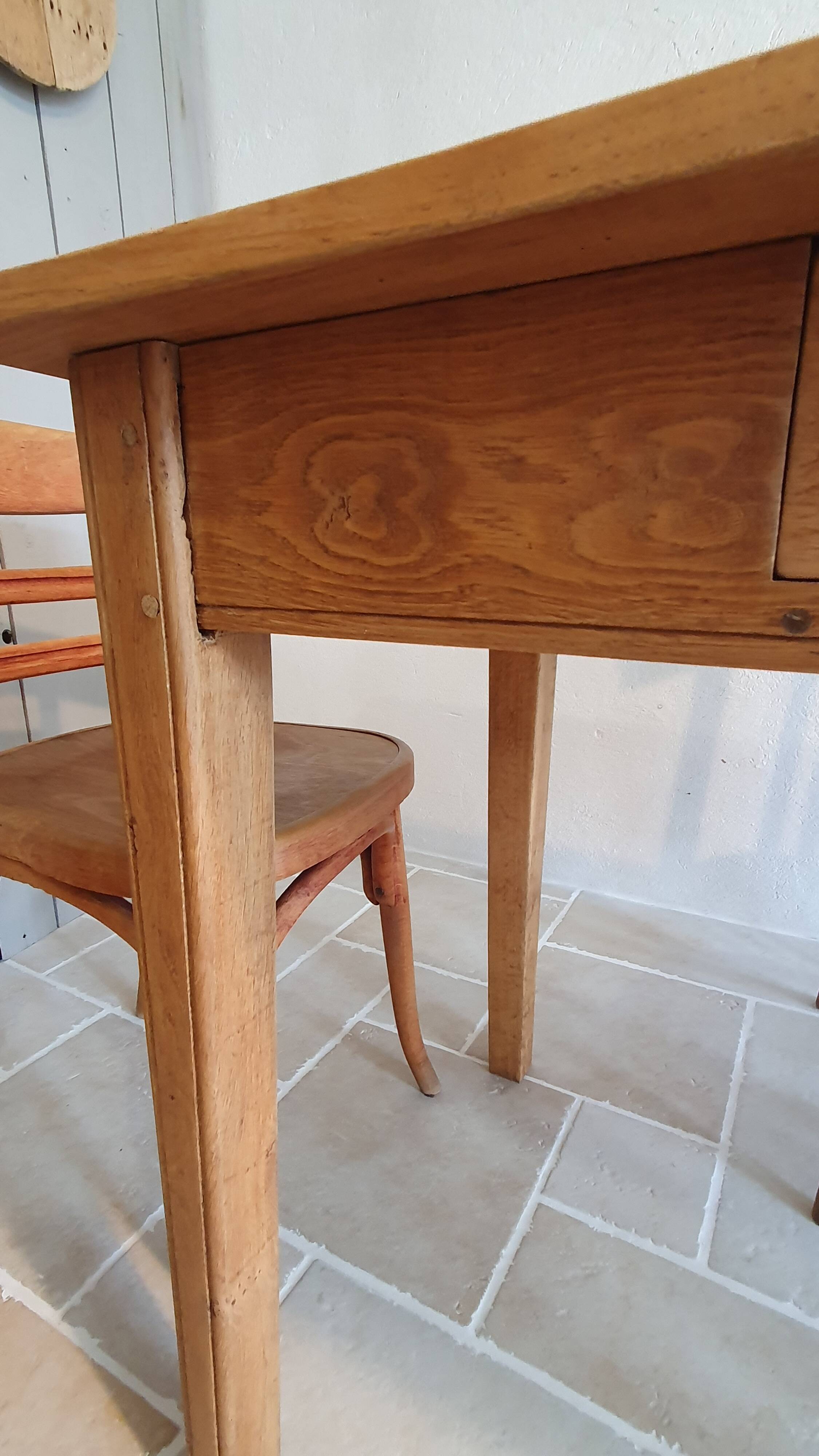Solid wood kitchen table