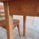 Solid wood kitchen table