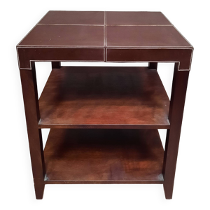 Table à 3 plateaux gainés