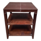 Table à 3 plateaux gainés