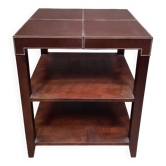 Table à 3 plateaux gainés