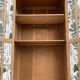 Parisian paneled cabinet in raw wood, 1940