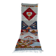 Tapis Kilim contemporain - Taznakht Kilim runner - coureur- Tapis coureur unique - Tapis Berbère