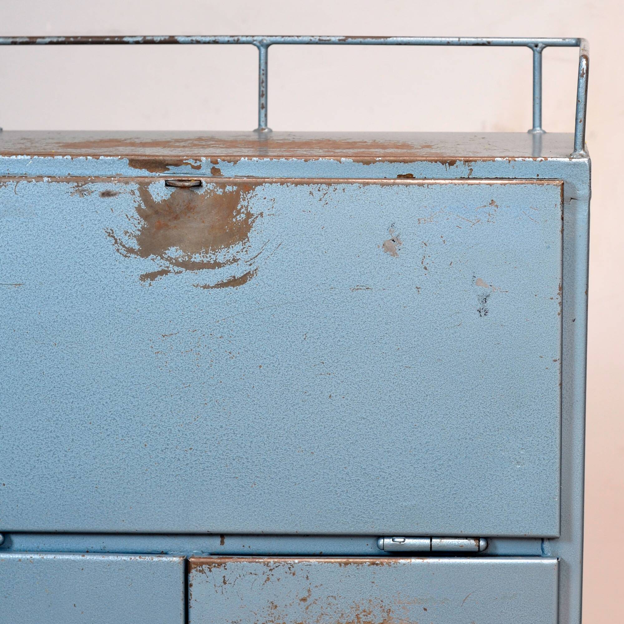 Industrial four-drawer cabinet from the 1970s