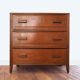 Commode en bois massif vintage