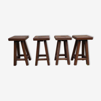 Brutalist stools