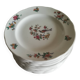 Set of 12 Pyroblanc dessert plates | Bird of Paradise