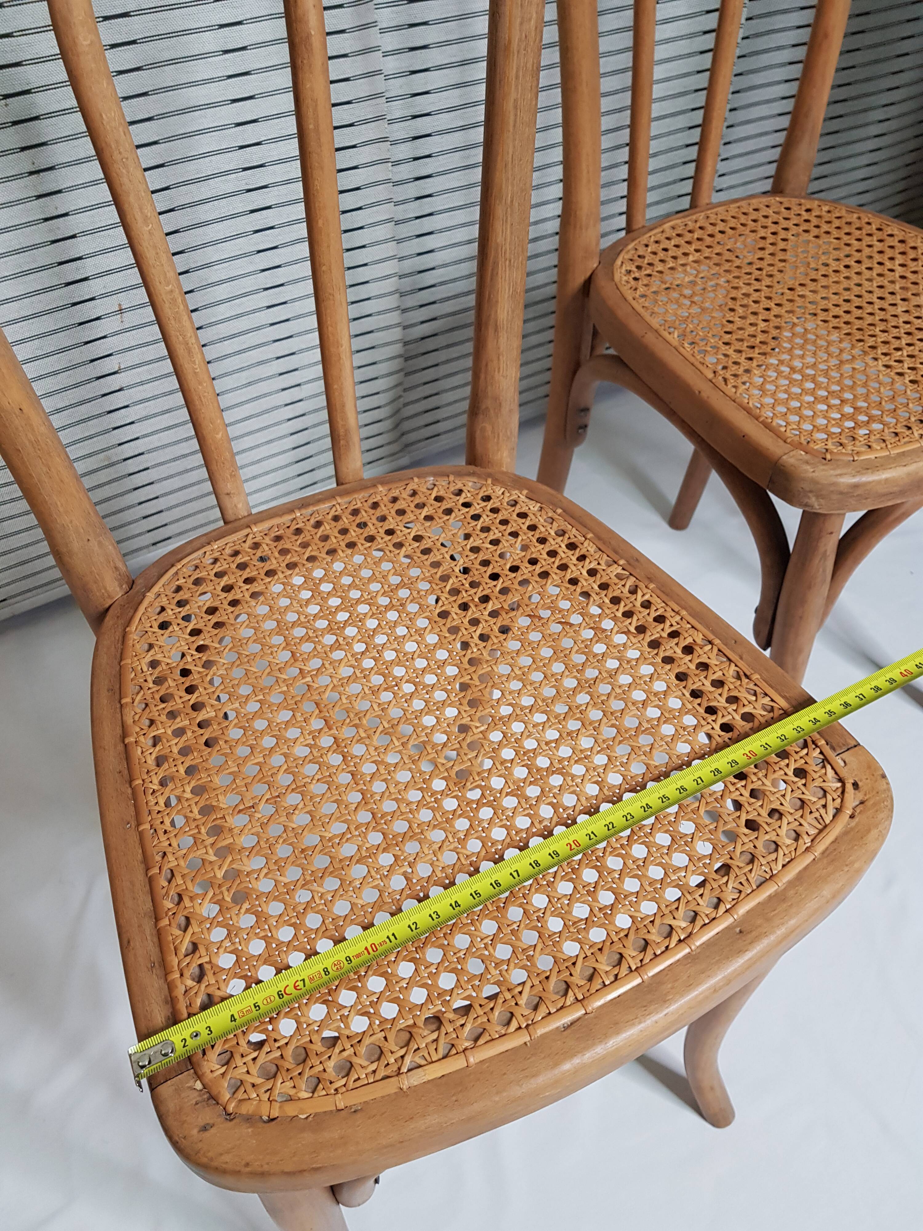Pair of bistrot chairs in the 1930