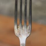 Vintage 4-piece silver-plated metal box set – shell motif – 18 g silver plating