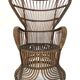 Armchair in rattan