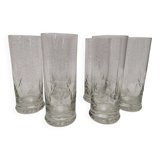 Large crystal glasses