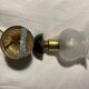 Art deco torchiere wall light