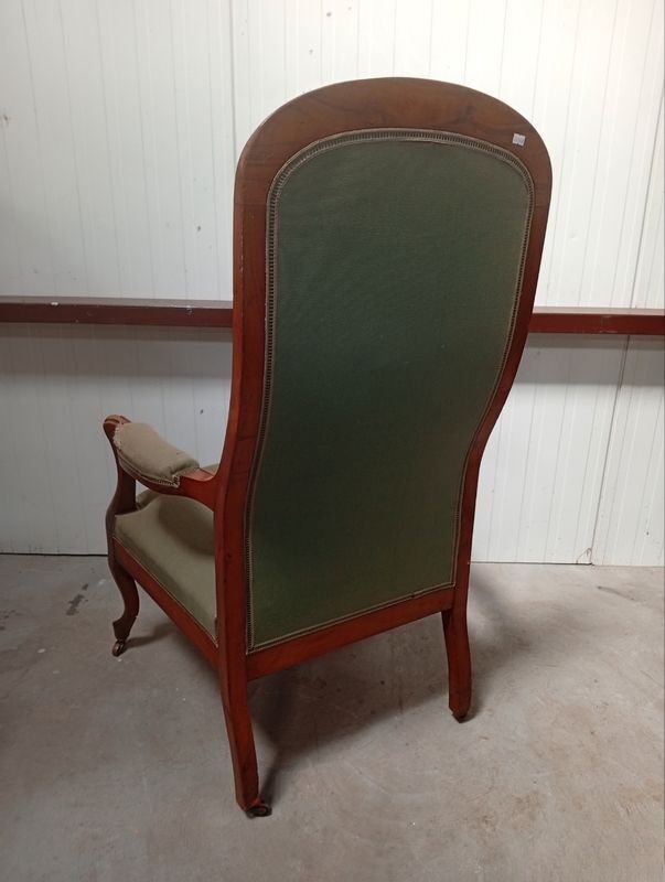Antique Voltaire armchair