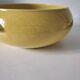 Salins Miramar lemon yellow dish – textured earthenware, 1950s–60s