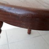 Tabouret tripode bois