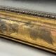 Ensemble de 2 miroirs dorés antiques français du 19ème siècle