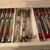 Table service for 12 people (160 rooms) regency - Silver Metal