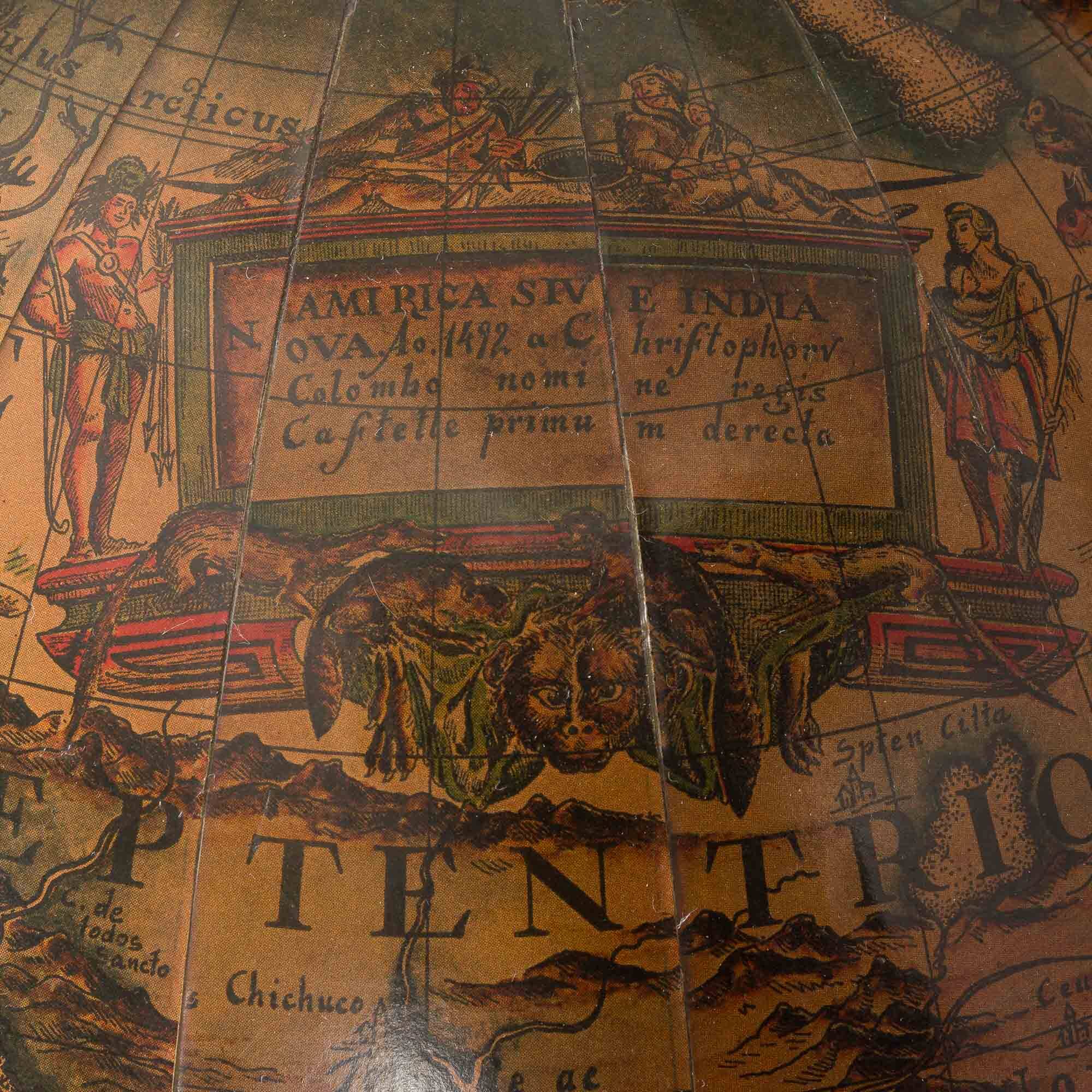 Large Mid-century globe bar cabinet, Italy 1960s