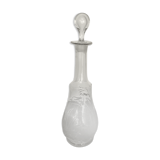 Art Deco stylized flowers carafe with its cap