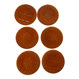 Slip dessert plates