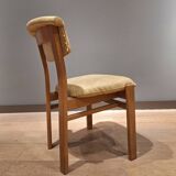 Set of 4 vintage Danish design dining chairs