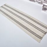 Turkish Handmade Vintage Hmep Runner Rug sku 3391