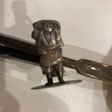 Silver knife holder