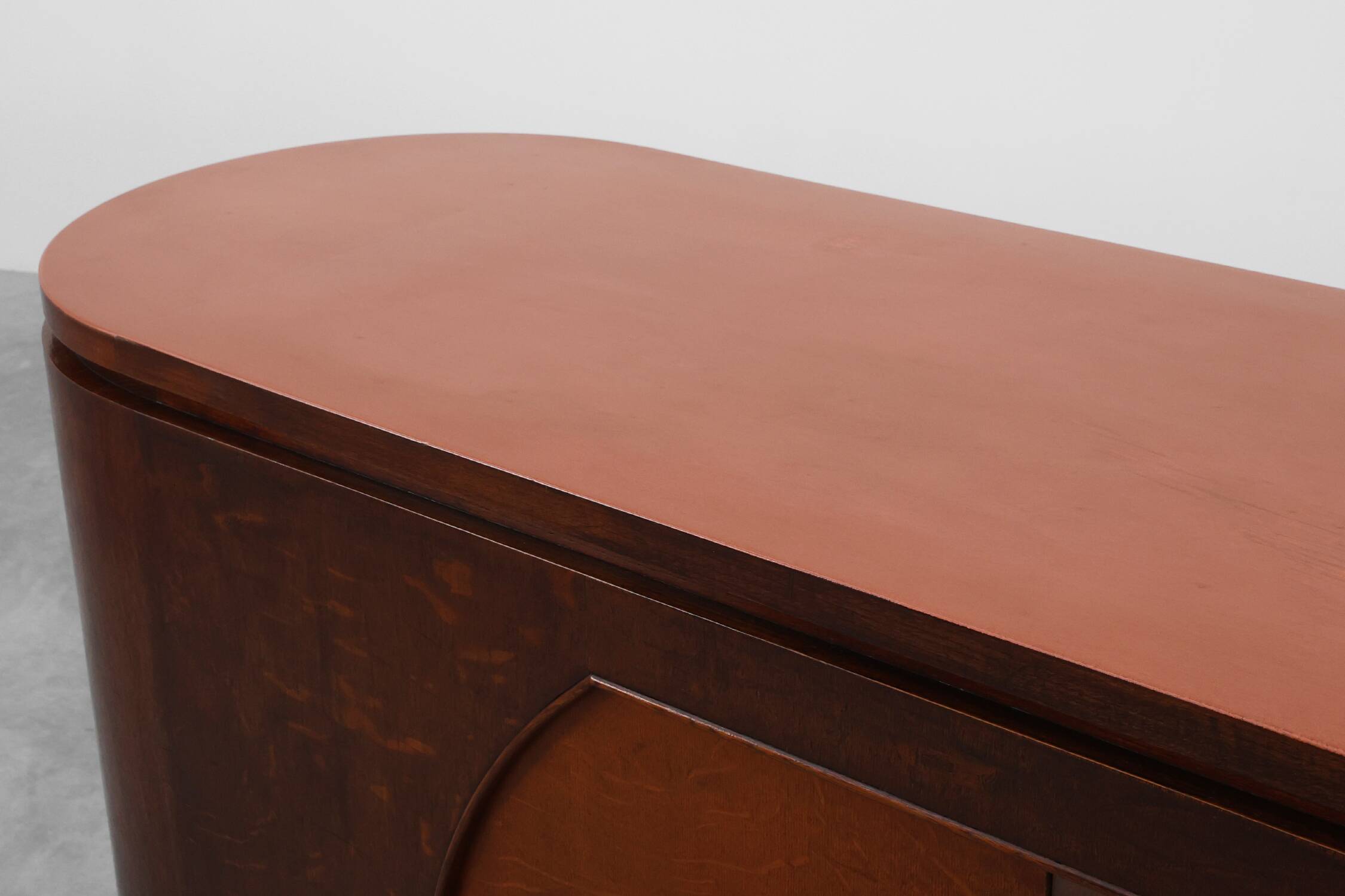 Monumental Art Deco Counter Attributed to De Coene, Belgium 1920s