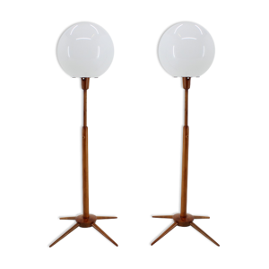 Ensemble de deux lampadaires