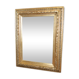 Moulded gold mirror
