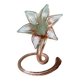 Vase soliflore en verre soufflé, forme de fleur