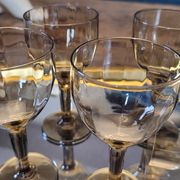 Verre à porto fumés 60's