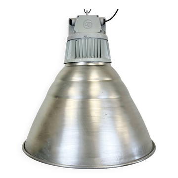 Large Industrial Aluminium Pendant Light from Elektrosvit, 1960s