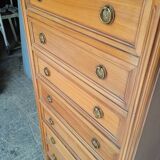 Louis XVI style weekly planner in cherry and chestnut