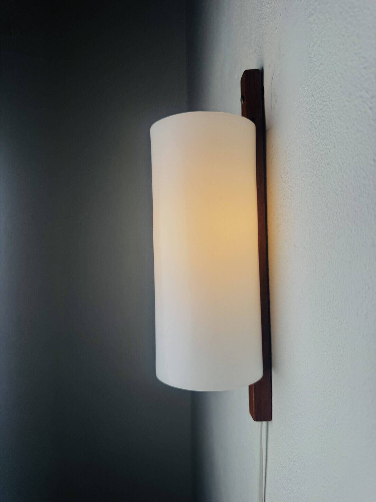 Cylindrical Wall Lamp By Hans-Agne Jakobsson For Markaryd, Sweden 1960S