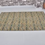Geometric Vintage Oushak Floor Rug sku 1563