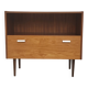Petit meuble d'appoint buffet en bois 1970
