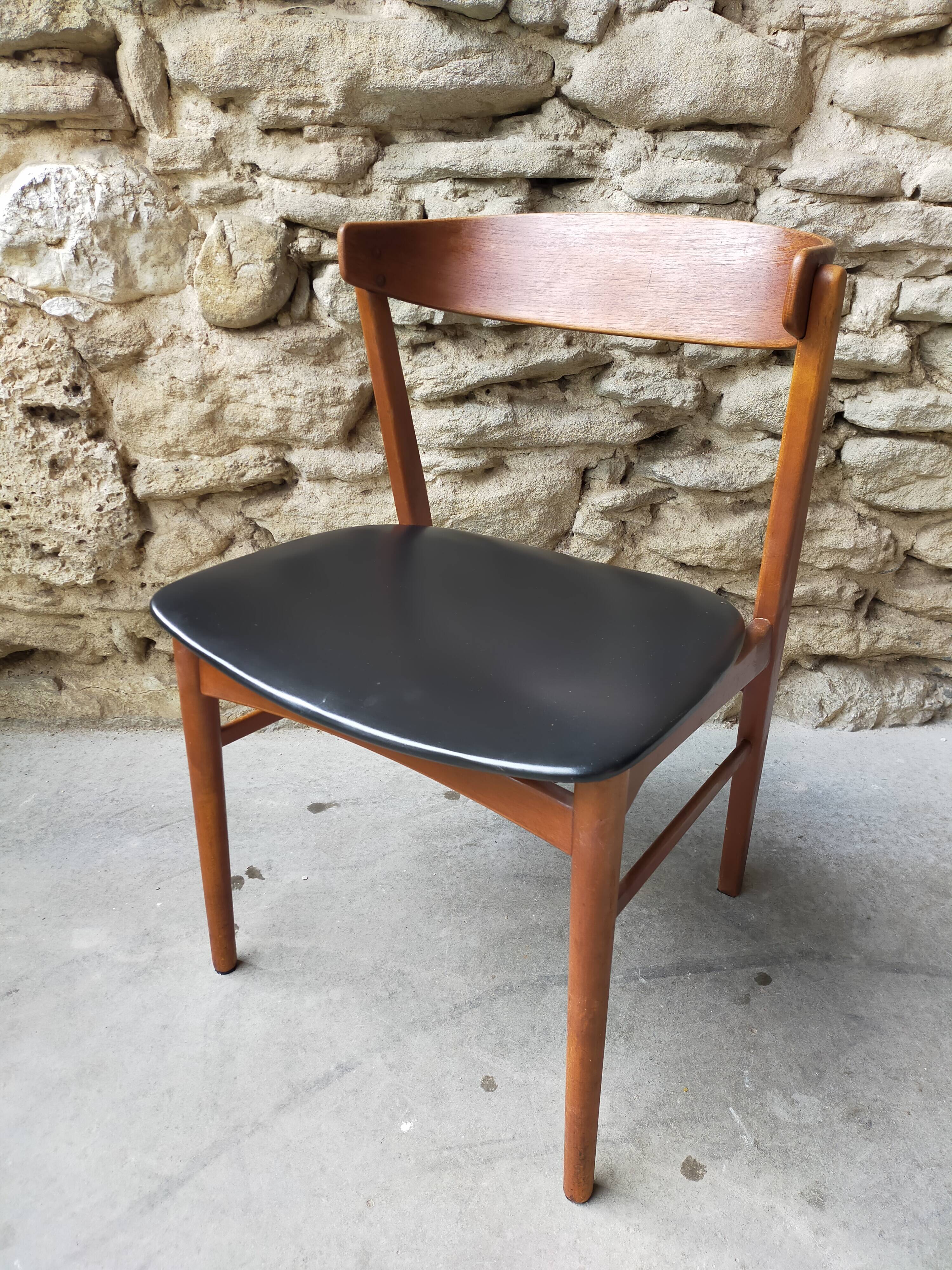 4 Danish Farstrup chairs