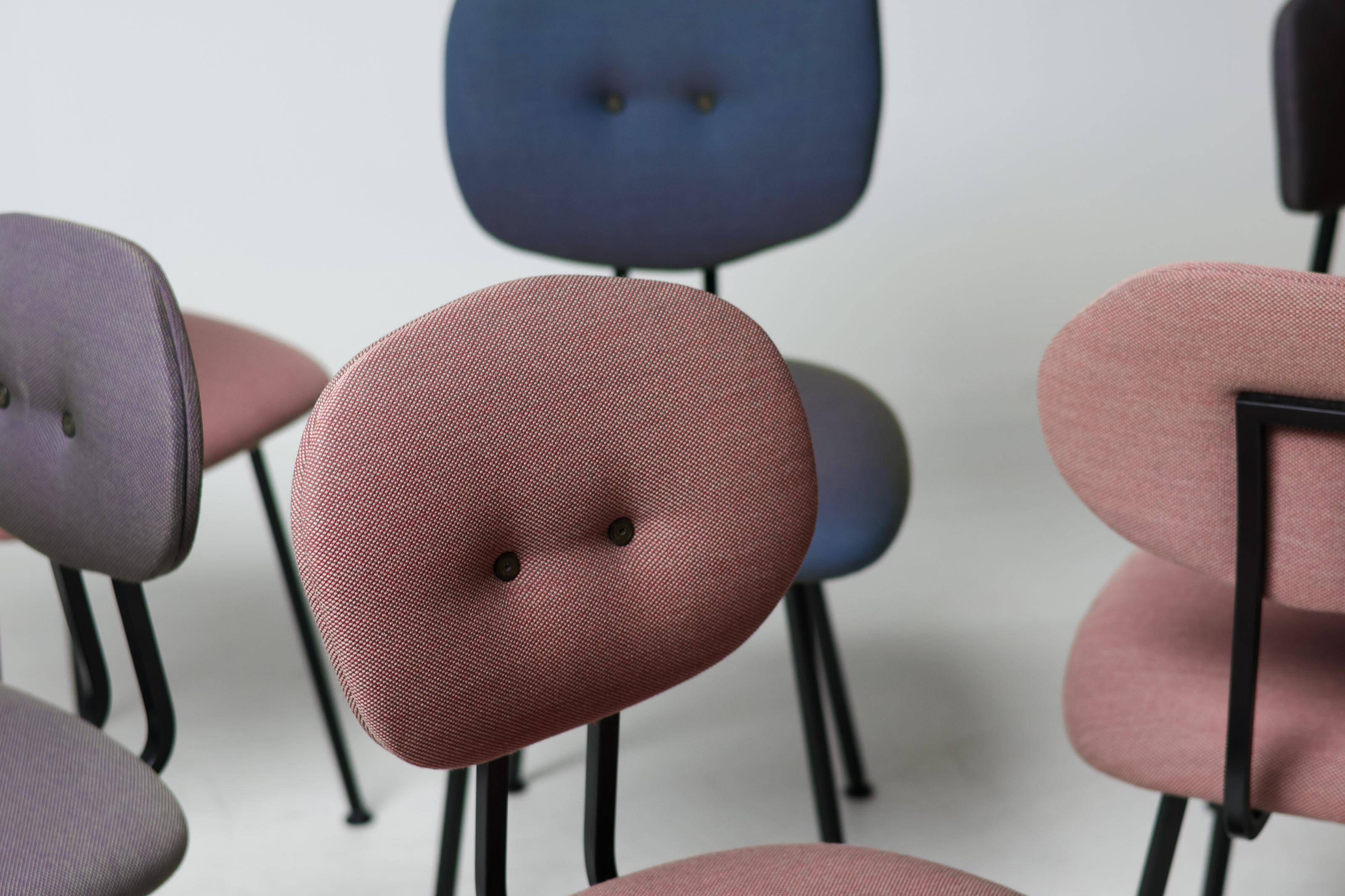 Monumental acquisition: 11 x Maarten Baas "101" chairs - Custom Camira Main Line